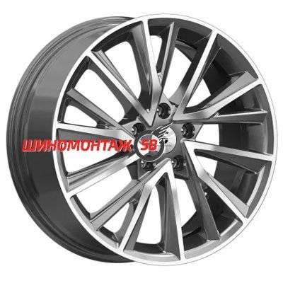 Premium Series КР010 (Lexus NX) Diamond Gloss Graphite 7.5x18/5x114.3 D60.1 ET39  