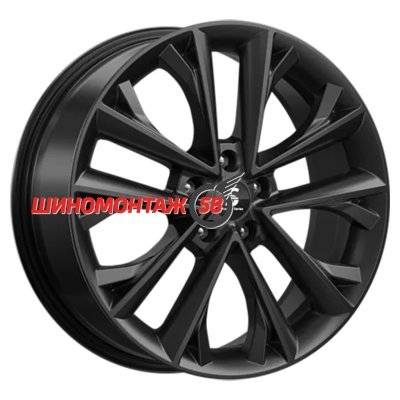 Premium Series КР012 (Coolray) Fury black 7x18/5x114.3 D54.1 ET53  