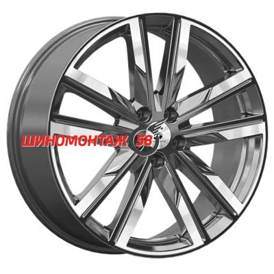 Premium Series КР014 (Exeed VX) Diamond Gloss Graphite 8x20/5x108 D65.1 ET36  