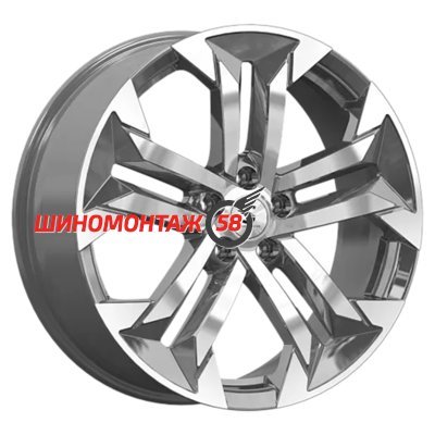 Premium Series КР015 (Jetour Dashing) Diamond Gloss Graphite 7.5x19/5x108 D60.1 ET38  