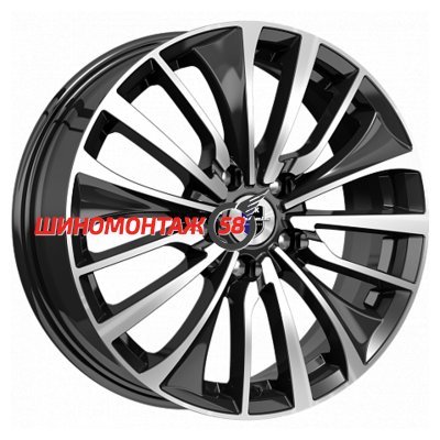 K&K Flanker (КС751) Алмаз черный 6.5x17/5x108 D67.1 ET45  