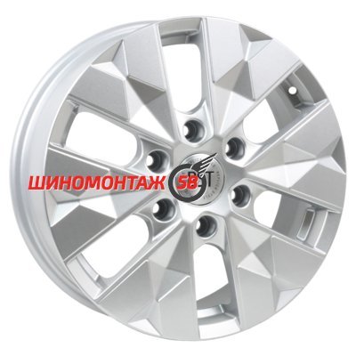RST R237 Silver 6.5x17/6x139.7 D92.5 ET48  