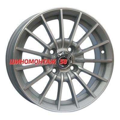 Tech Line 302 Silver 5.5x13/4x98 D58.6 ET28  