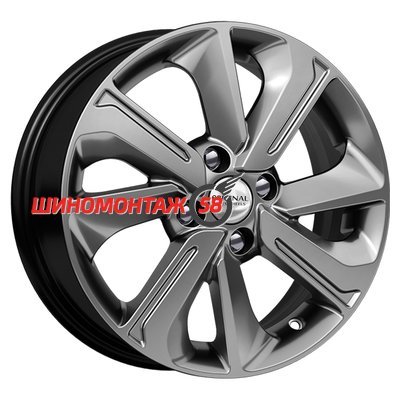 СКАД KL-319 Графит 6x15/4x100 D54.1 ET46  