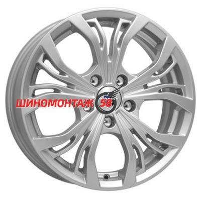 K&K Аламида (КС701) Блэк платинум 6x15/5x100 D67.1 ET45  