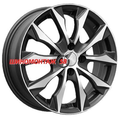 СКАД Нагоя (КЛ312) Алмаз бархат новый 6x16/4x100 D60.1 ET50  