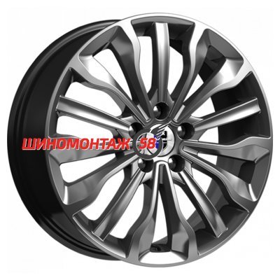 K&K Атакама (КС756) Дарк платинум 6.5x17/5x100 D56.1 ET48  