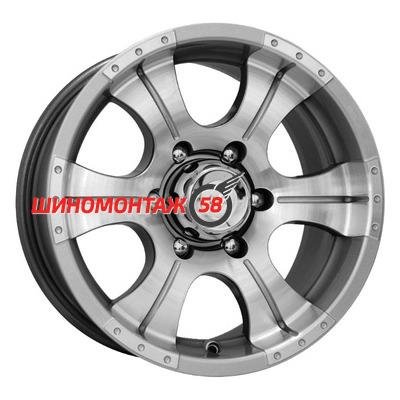 K&K Байконур (КС465М) Дарк платинум 8x16/5x139.7 D110.1 ET20  