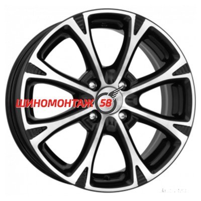 K&K Блюз-оригинал (КС606) Алмаз черный 6x15/4x108 D65.1 ET23  