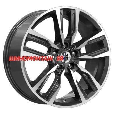 K&K Борэй (КС901) Алмаз черный 8x18/5x110 D65.1 ET35  