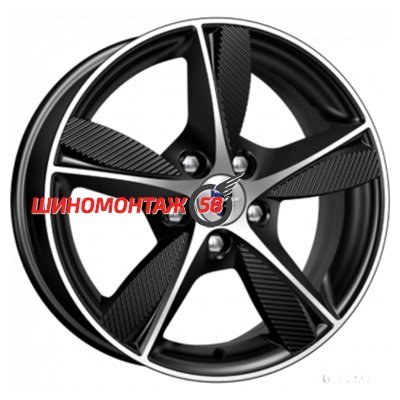 K&K Кинезис-оригинал (КС679) Алмаз черный 6.5x16/5x112 D57.1 ET33  