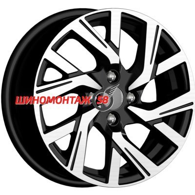 K&K КС1030 Алмаз черный 6x15/4x100 D60.1 ET40  
