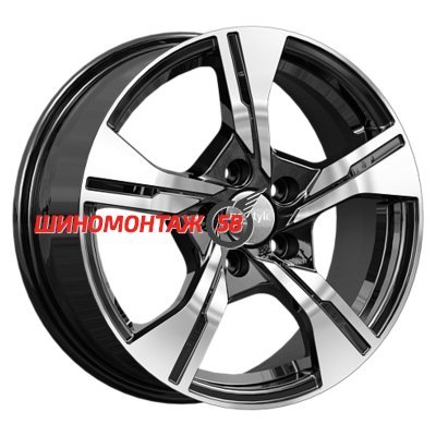 K&K КС1053 Алмаз черный 6.5x16/5x108 D60.1 ET33  