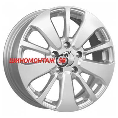 K&K КС688 Сильвер 6.5x16/5x114.3 D66.1 ET40  