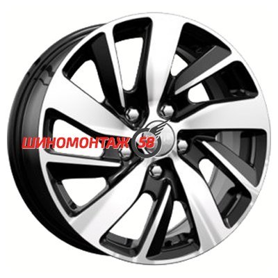 K&K КС741 Алмаз черный 6.5x16/5x114.3 D67.1 ET46  