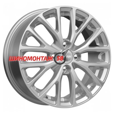 K&K КС782 Сильвер 6x15/4x100 D54.1 ET46  