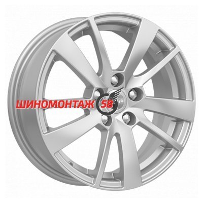 K&K КС876 Сильвер 6x15/5x100 D57.1 ET38  