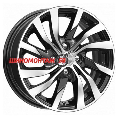 K&K КС882 Алмаз черный 6x15/4x100 D60.1 ET37  