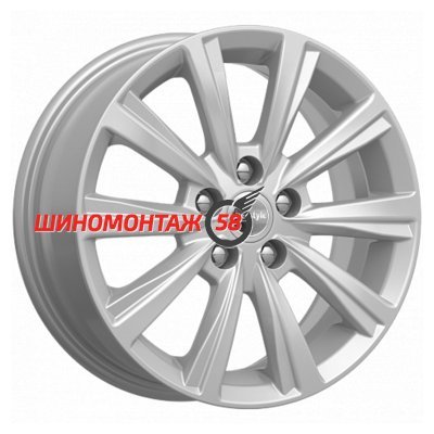 K&K КС937 Сильвер 6x15/5x100 D57.1 ET38  
