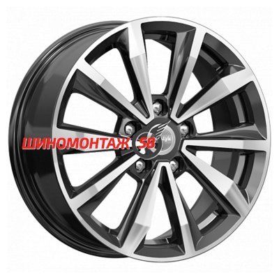 K&K КС974 Алмаз черный 6.5x16/5x112 D57.1 ET43  