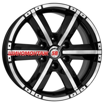 K&K Окинава (КС635) Алмаз черный 7.5x17/6x139.7 D67.1 ET25  