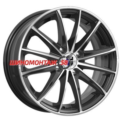 K&K Пойнт Бланк-оригинал (KC884) Алмаз черный 6x15/4x100 D54.1 ET48  