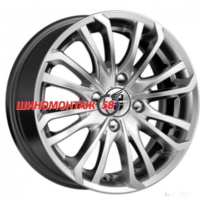 K&K Рим (КС639) Дарк платинум 6.5x16/4x100 D67.1 ET45  