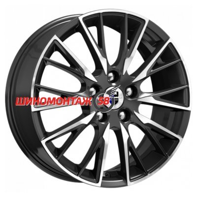 K&K Солт (КС773) Алмаз черный 6.5x17/5x114.3 D67.1 ET50  