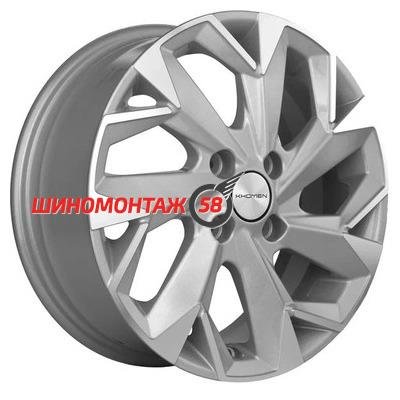 Khomen Wheels KHW1402 F-Silver-FP 5.5x14/4x98 D58.5 ET35  