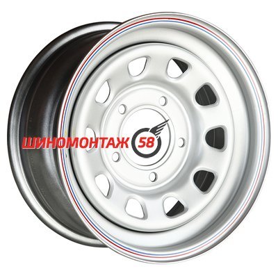 Off-Road Wheels ВАЗ Нива Серебристый 7x15/5x139.7 D98.5 ET25  
