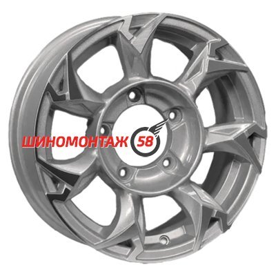 Khomen Wheels KHW1505 (Jimny) F-Silver-FP 5.5x15/5x139.7 D108.1 ET5  