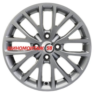 Khomen Wheels KHW1506 (Rio/Solaris) Gray 6x15/4x100 D54.1 ET48  