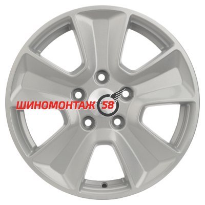 Khomen Wheels KHW1601 (Renault/Nissan) F-Silver 6.5x16/5x114.3 D66.1 ET50  