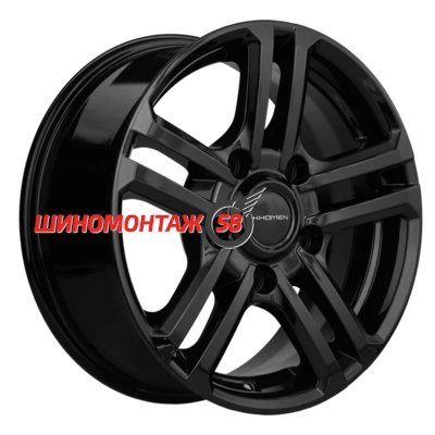 Khomen Wheels KHW1602 (Niva 4x4 Bronto) Black 6.5x16/5x139.7 D98.5 ET35  