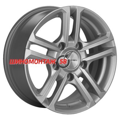 Khomen Wheels KHW1602 (Niva 4x4) F-Silver 6.5x16/5x139.7 D98.5 ET40  
