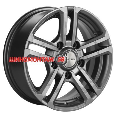 Khomen Wheels KHW1602 (Niva 4x4) Gray 6.5x16/5x139.7 D98.5 ET40  