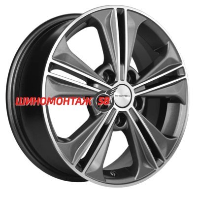 Khomen Wheels KHW1603 (Creta/Seltos) Gray-FP 6x16/5x114.3 D67.1 ET43  
