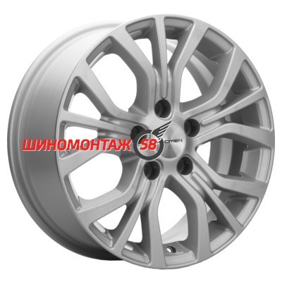Khomen Wheels KHW1608 (Chery Tiggo 3/Tiggo 3 Pro) F-Silver 6.5x16/5x108 D60.1 ET45  