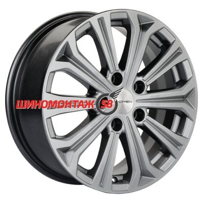 Khomen Wheels KHW1610 (Astra) Gray 6.5x16/5x115 D70.2 ET41  