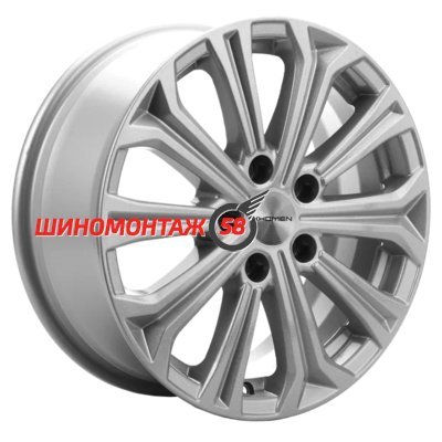Khomen Wheels KHW1610 (Fluence/Juke) F-Silver 6.5x16/5x114.3 D66.1 ET47  