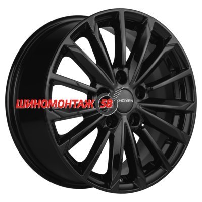 Khomen Wheels KHW1611 (Changan CS35) Black 6.5x16/5x110 D63.3 ET46  