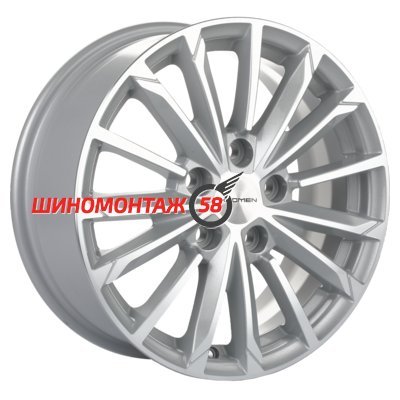 Khomen Wheels KHW1611 (Huyndai/Mazda) F-Silver-FP 6.5x16/5x114.3 D67.1 ET45  