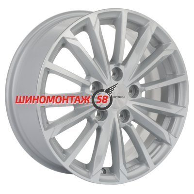 Khomen Wheels KHW1611 (Qashqai) F-Silver 6.5x16/5x114.3 D66.1 ET40  