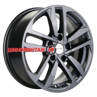 Khomen Wheels KHW1612 (Fluence/Juke) Gray 6.5x16/5x114.3 D66.1 ET47  