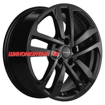 Khomen Wheels KHW1612 (Mitsubishi) Black 6.5x16/5x114.3 D67.1 ET46  