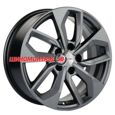 Khomen Wheels KHW1703 (RAV4) Gray 7x17/5x114.3 D60.1 ET39  