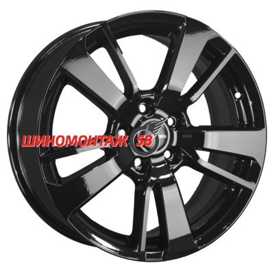 Khomen Wheels KHW1704 (Ford C-Max) Black 7x17/5x108 D63.35 ET50  