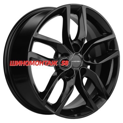 Khomen Wheels KHW1708 (Chery Tiggo 7pro) Black 6.5x17/5x108 D60.1 ET33  