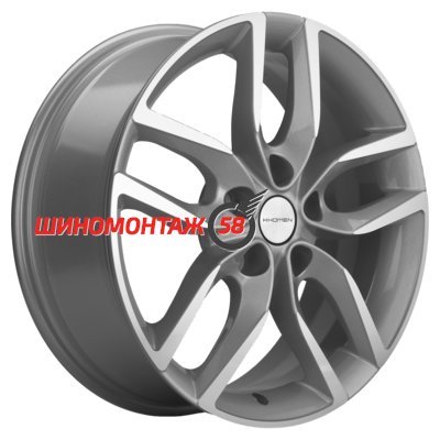 Khomen Wheels KHW1708 (XCeed) F-Silver-FP 6.5x17/5x114.3 D67.1 ET40  