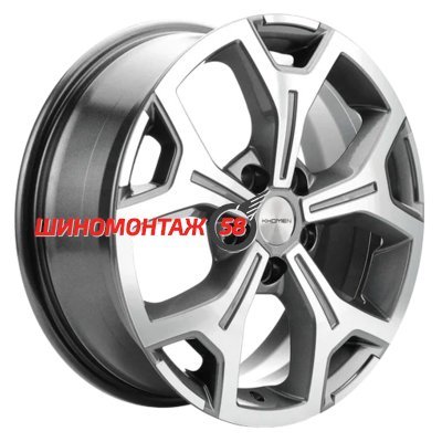 Khomen Wheels KHW1710 (Haval F7/F7x) Gray-FP 6.5x17/5x114.3 D64.1 ET40  